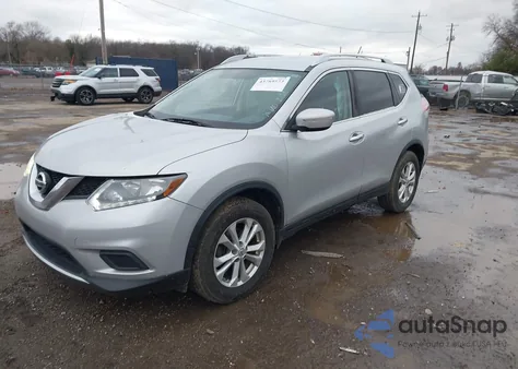 2015 Nissan Rogue Sv from USA, damaged, VIN KNMAT2MV5FP507053